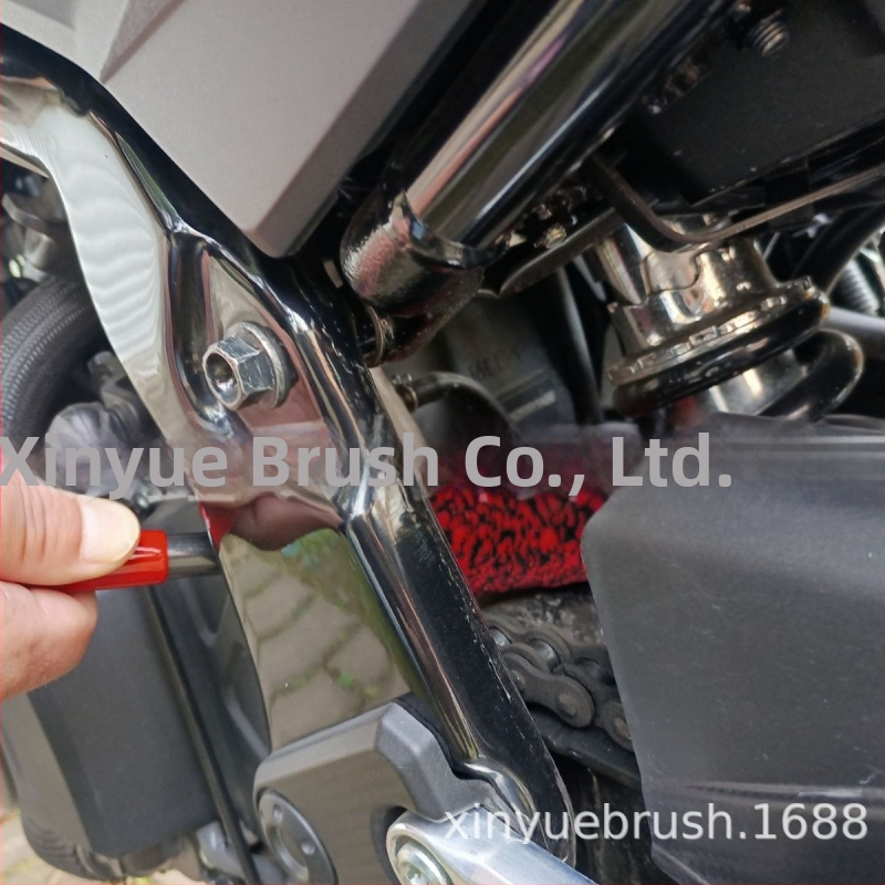 Четка за почистване на автомобили, имитация на вълна от микрофибър, четка за автомивка, детайлна четка, четката за празнина, може да се огъва по желание