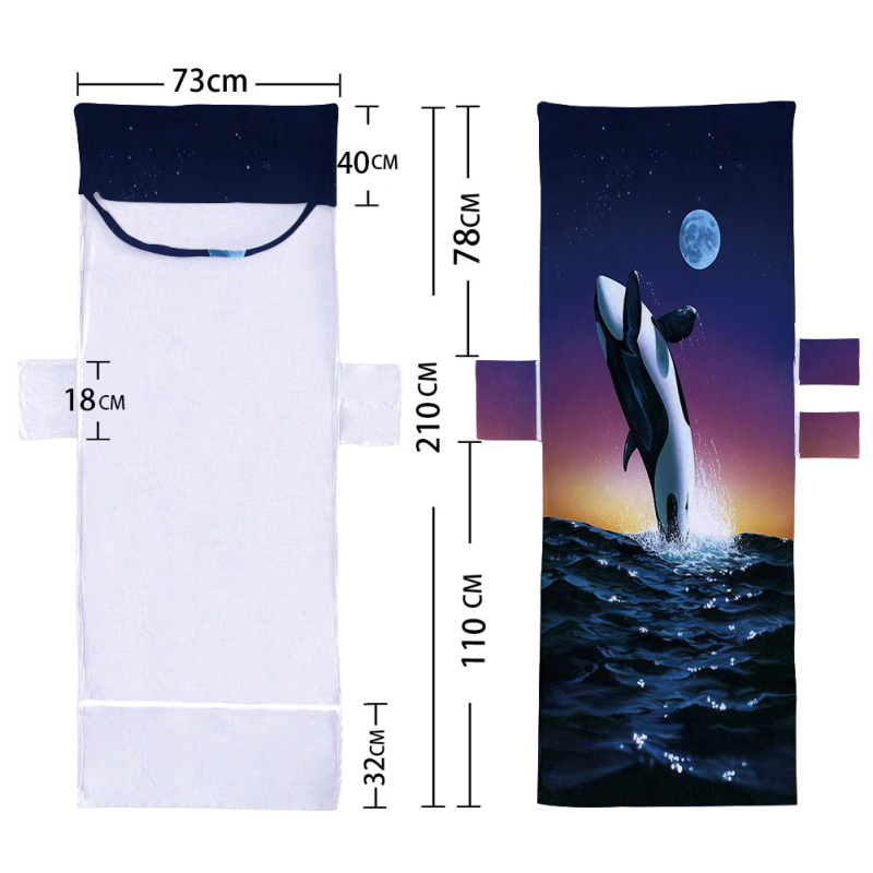 Tehase otsetarne mikrokiust rannatooli kate tugitool rätik rannarätiku kott minimaalne tellimus ookeani stiilis