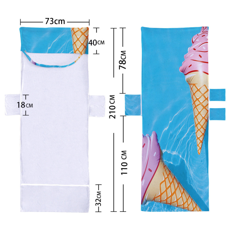 Tehase otsetarne mikrokiust rannatooli kate tugitool rätik rannarätiku kott minimaalne tellimus ookeani stiilis