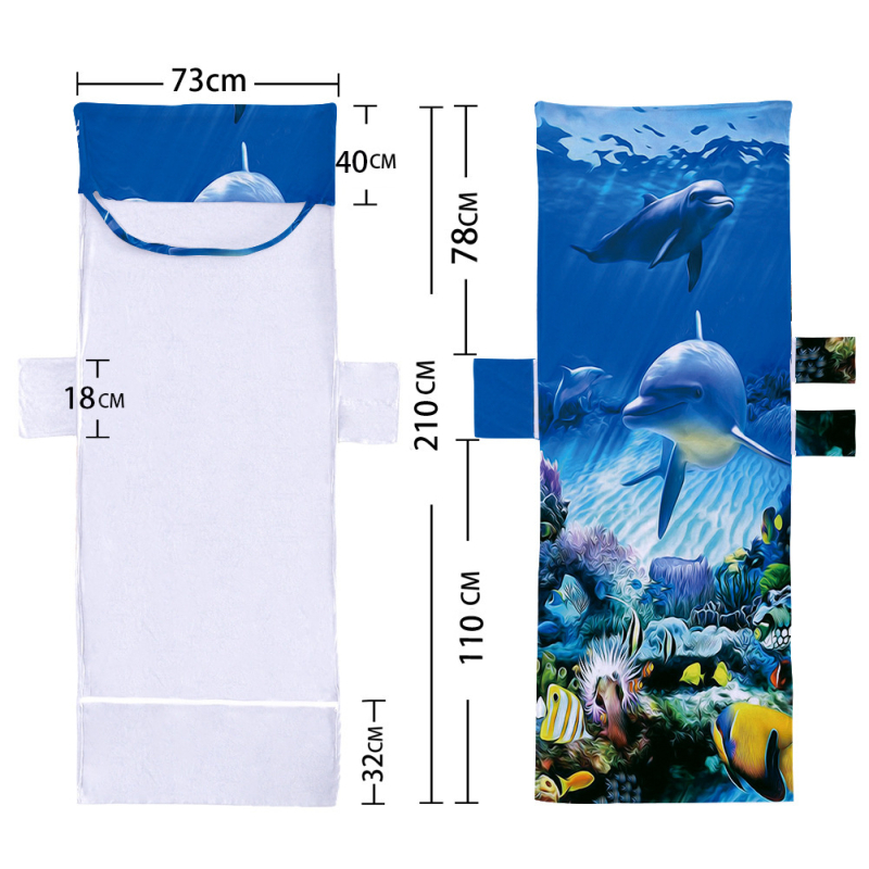 Tehase otsetarne mikrokiust rannatooli kate tugitool rätik rannarätiku kott minimaalne tellimus ookeani stiilis