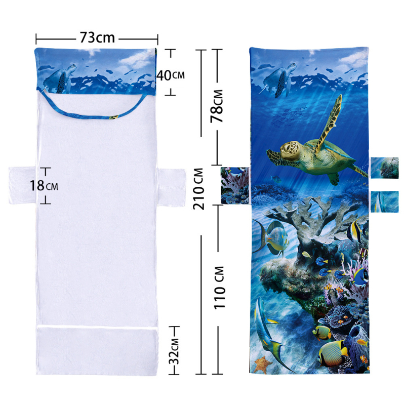 Tehase otsetarne mikrokiust rannatooli kate tugitool rätik rannarätiku kott minimaalne tellimus ookeani stiilis