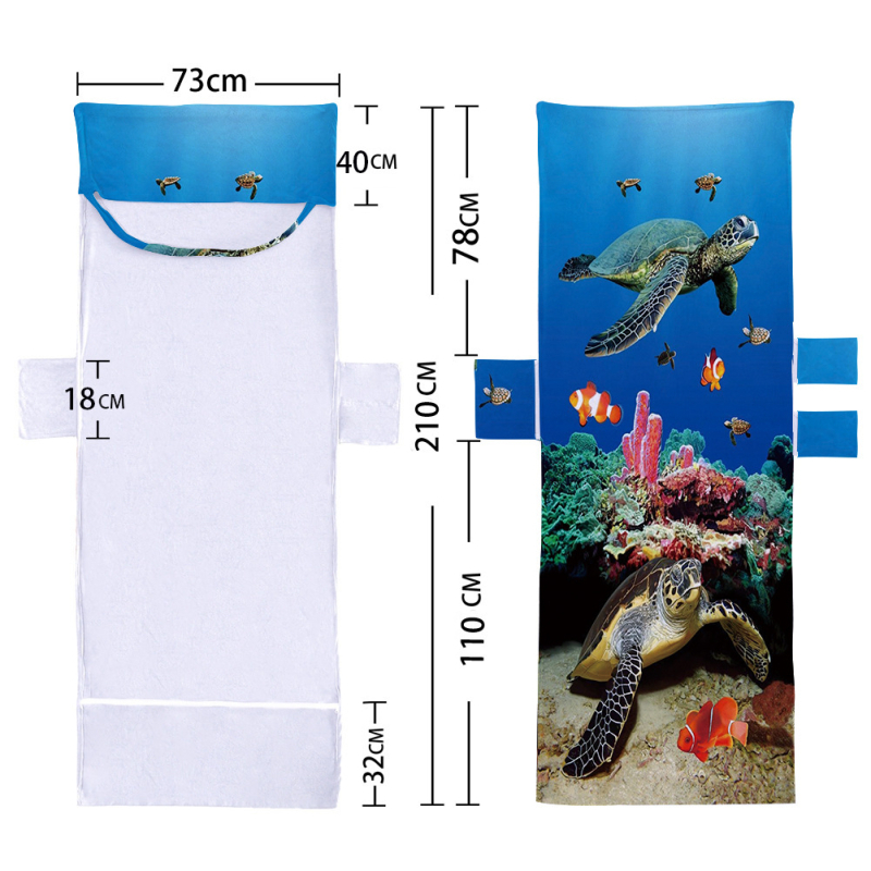 Tehase otsetarne mikrokiust rannatooli kate tugitool rätik rannarätiku kott minimaalne tellimus ookeani stiilis