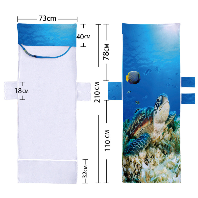 Tehase otsetarne mikrokiust rannatooli kate tugitool rätik rannarätiku kott minimaalne tellimus ookeani stiilis