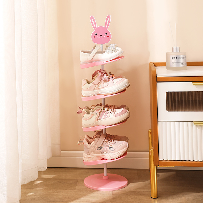 Laste kingariiul, väike koomiksikujuline majapidamisuksega hoiuriiul beebikingade jaoks, Jaapani stiilis, ruumisäästlik, lastele loominguline