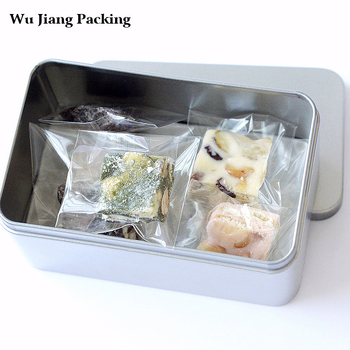 Küpsisepakend Lumehelveste krõbe proteiinisuhkur Makroon Muna Krõbe Madeleine Skoon Läbipaistev Isekleepuv kott