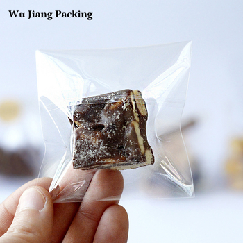 Küpsisepakend Lumehelveste krõbe proteiinisuhkur Makroon Muna Krõbe Madeleine Skoon Läbipaistev Isekleepuv kott