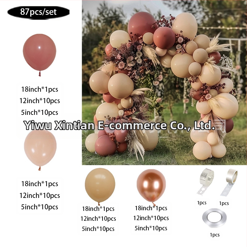 Retro žalios rožės raudono baliono kostiumas gimtadienio vestuvių latekso balionų dekoracija drabužių vakarėlio balionų arka