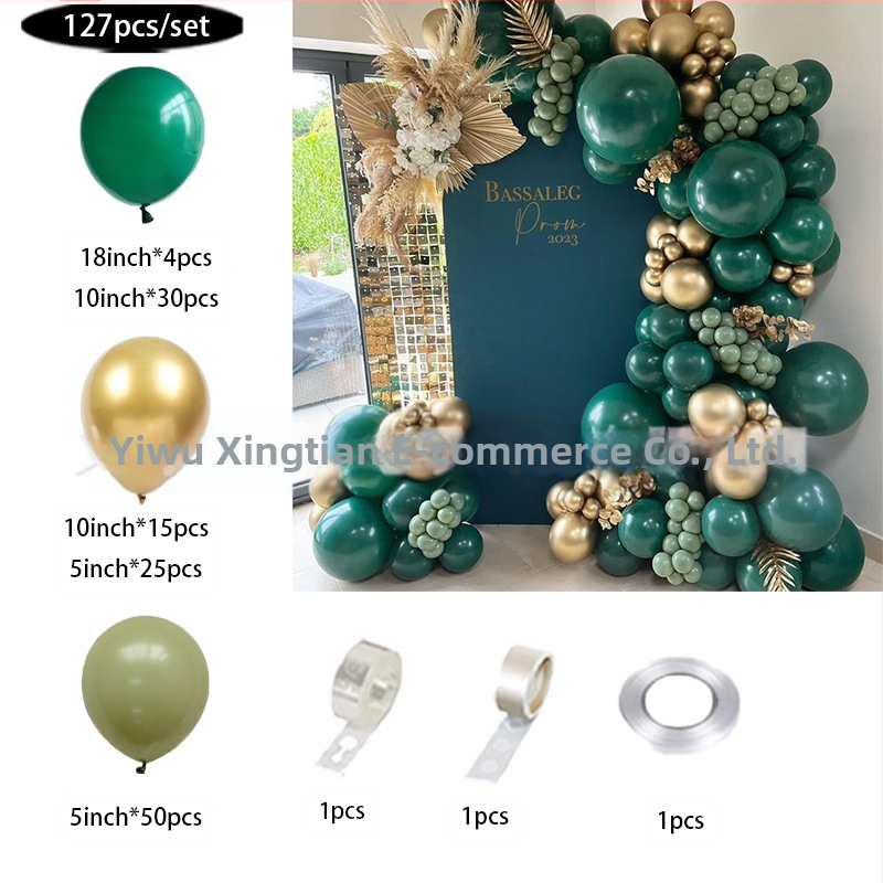 Retro žalios rožės raudono baliono kostiumas gimtadienio vestuvių latekso balionų dekoracija drabužių vakarėlio balionų arka