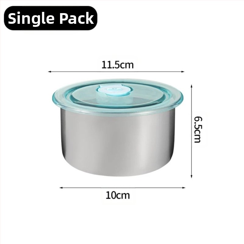 Malá obedárová krabička z nehrdzavejúcej ocele s vekom, box na balenie potravín, horúci hrniec s hrncom na zeleninu, prehĺbením priehradky na zeleninu, štvorcová vonkajšia krabička na prípravu jedla