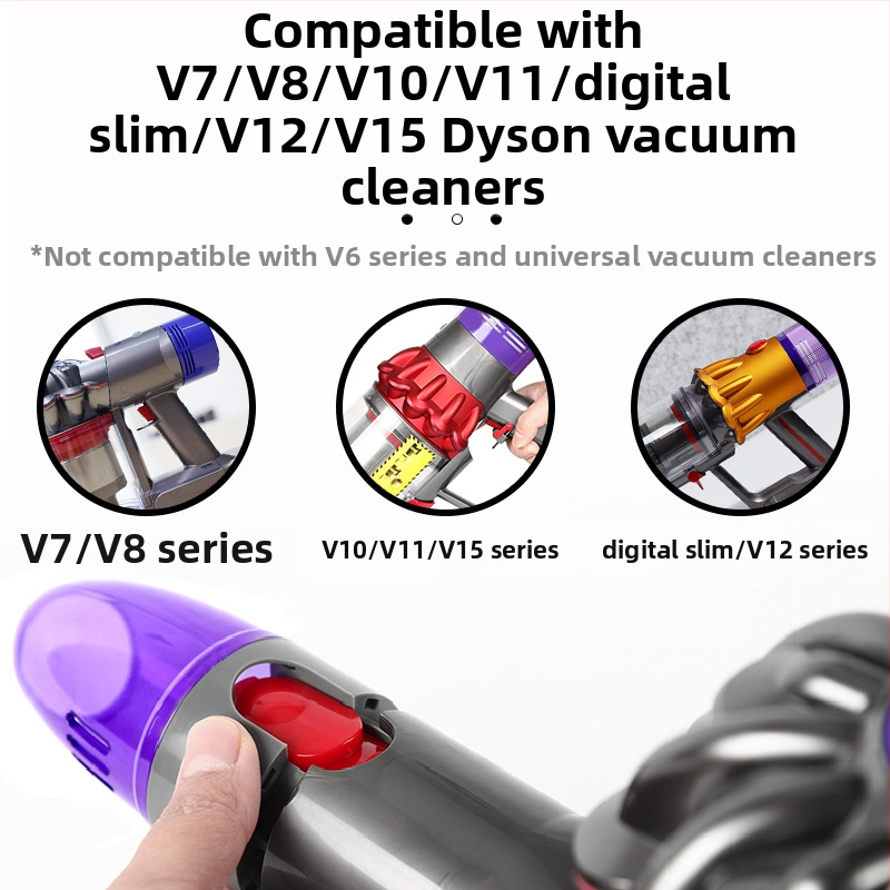Аксесоари за прахосмукачки Dyson v7v8v10v11v15, компресионна торбичка, вакуумна всмукателна глава, домакинска всмукателна глава