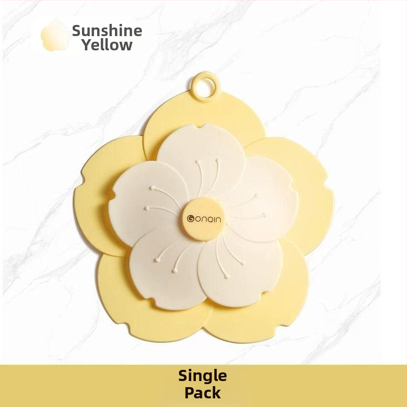 Gražus grindų kanalizacijos dezodorantas, apsaugantis nuo vabzdžių, sandarinimo dangtelis, silikoninis kilimėlis, kanalizacijos kamštis, apsaugantis nuo kvapo tualete, virtuvės vanduo