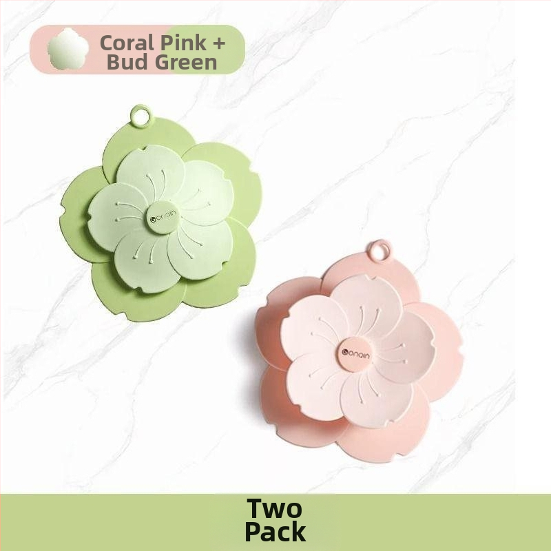 Gražus grindų kanalizacijos dezodorantas, apsaugantis nuo vabzdžių, sandarinimo dangtelis, silikoninis kilimėlis, kanalizacijos kamštis, apsaugantis nuo kvapo tualete, virtuvės vanduo