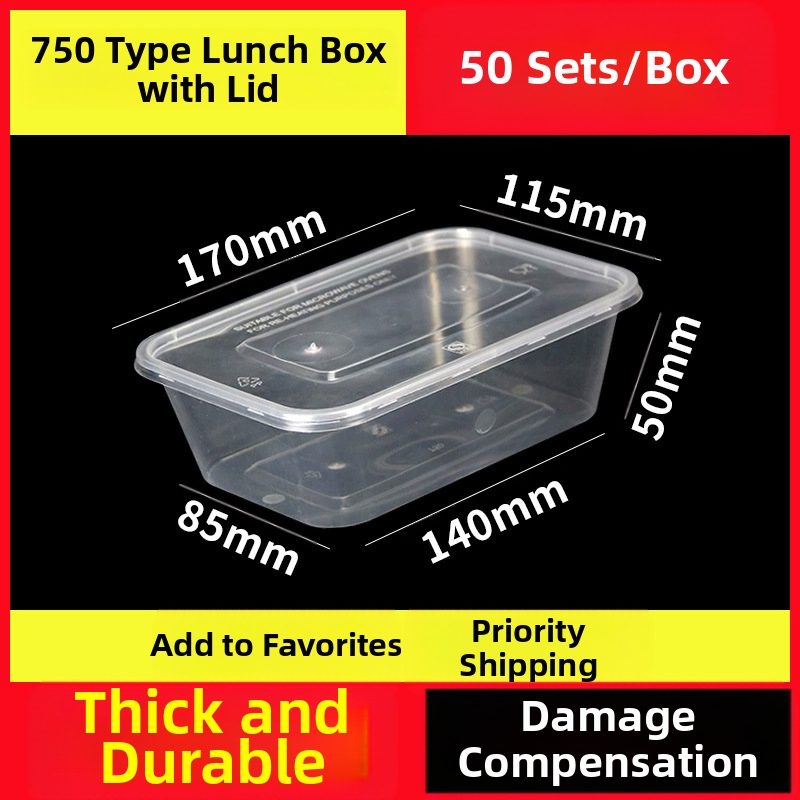 Vienkartinė pietų dėžutė, sutirštinta pakuotė, stačiakampė apvali dubenėlė, plastikinė pietų dėžutė, greitas maistas su dangteliu, iškylos šildymas