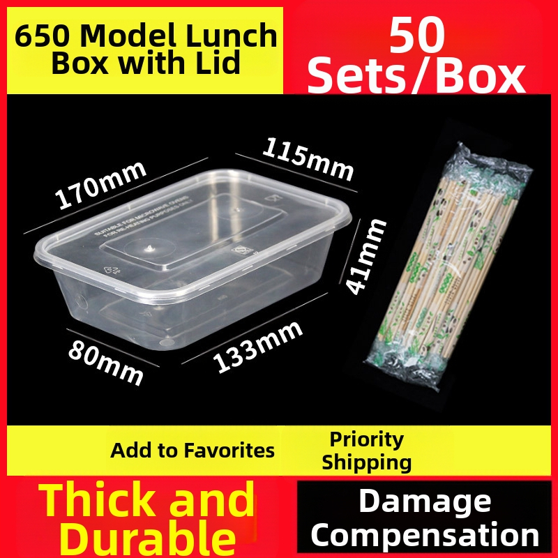 Vienkartinė pietų dėžutė, sutirštinta pakuotė, stačiakampė apvali dubenėlė, plastikinė pietų dėžutė, greitas maistas su dangteliu, iškylos šildymas