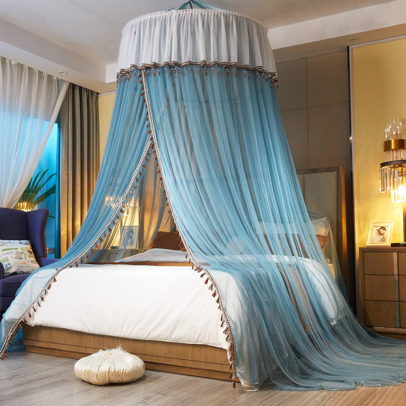 Internetikuulsuste printsessi stiilis lae sääsevõrk kupli sääsevõrk kahekordne majapidamissääsevõrk 1,2 m 1,8 m 2 m voodi paigaldusvaba tehas