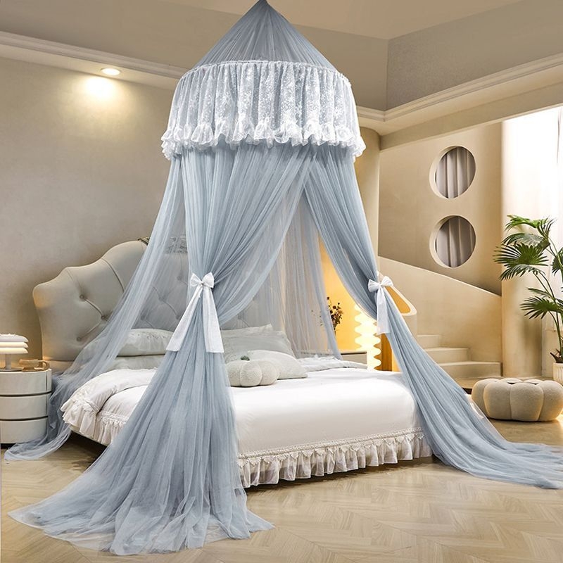 Internetikuulsuste printsessi stiilis lae sääsevõrk kupli sääsevõrk kahekordne majapidamissääsevõrk 1,2 m 1,8 m 2 m voodi paigaldusvaba tehas