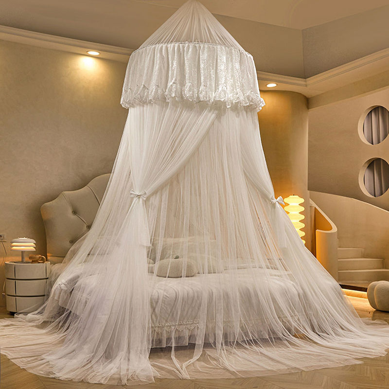 Internetikuulsuste printsessi stiilis lae sääsevõrk kupli sääsevõrk kahekordne majapidamissääsevõrk 1,2 m 1,8 m 2 m voodi paigaldusvaba tehas