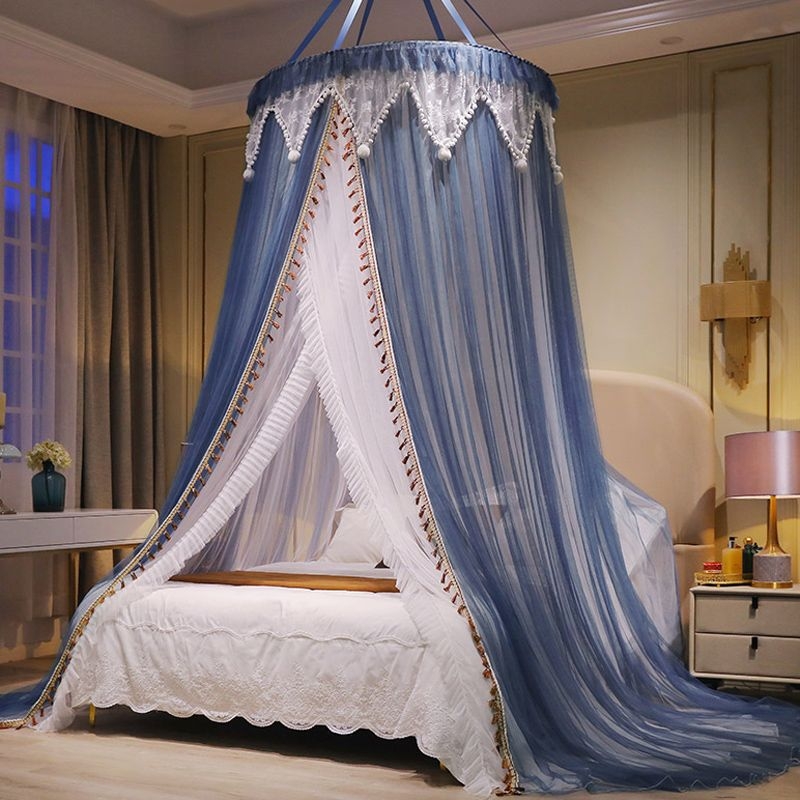 Internetikuulsuste printsessi stiilis lae sääsevõrk kupli sääsevõrk kahekordne majapidamissääsevõrk 1,2 m 1,8 m 2 m voodi paigaldusvaba tehas