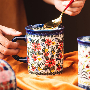 Poola keraamiline kruus Avaleht Amazon Paaritass Kohvitass Veetass Hommikusöögitass Teetass Kohvitass