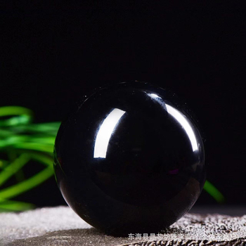 Factory Direct dabiskie obsidiāna rotājumi oriģināls akmens pulēts melns kristāla lodīšu kristāla rūpnīcas vairumtirdzniecības īpašais piedāvājums ārzemju tirdzniecībai