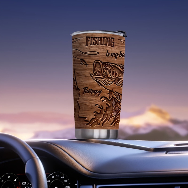 „CrossBorder“ 20 uncijų purškiamas automobilio puodelis iš 304 nerūdijančio plieno, dvisluoksnis šalčio ir šilumos išsaugojimo automobilio termoso puodelis, alaus ledo puodelis