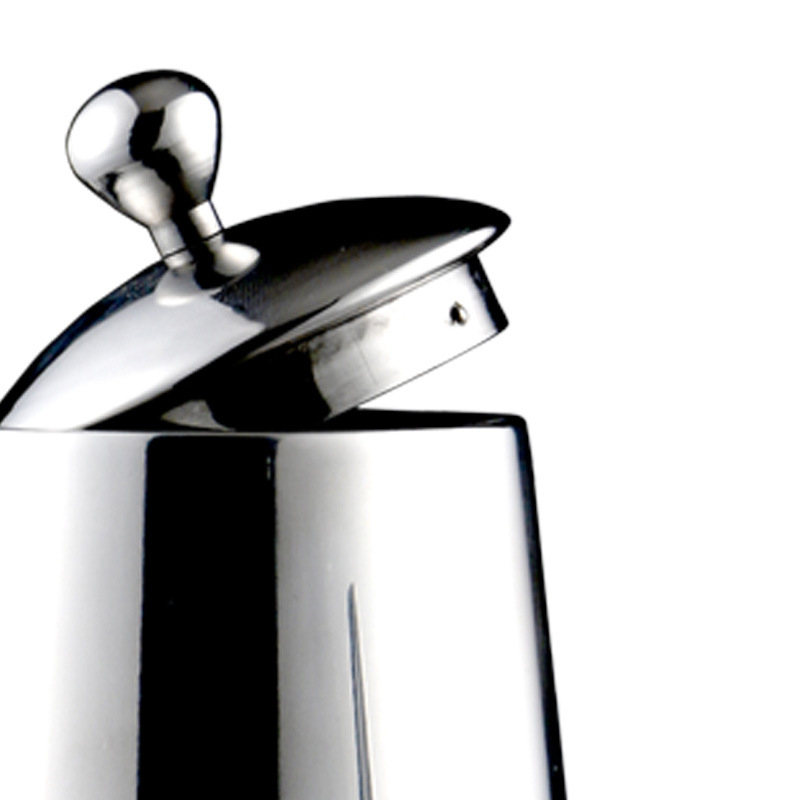 Italija JVS aliejaus puodas 304 nerūdijančio plieno aliejaus butelis Buitinis maistinis be aliejaus nepralaidus virtuvės aliejaus laikymo indas