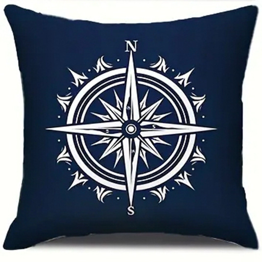 Трансгранични нови ленени калъфки за възглавници с елегантни моряшки стил, доставят на едро калъфки за възглавници за домашен диван