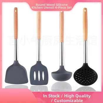 Maistinio silikono mentelė nepridegančiai keptuvei, speciali kepimo mentelė, buitinių virtuvės reikmenų rinkinys, atsparus aukštai temperatūrai, nesužeidžiama keptuvė