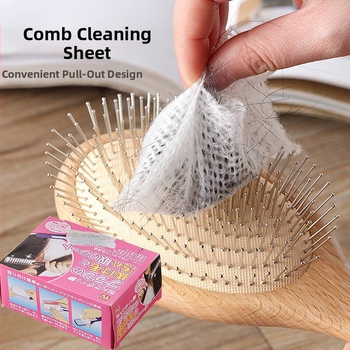 V45O õhkpadjaga kammpuhastusvõrk massaažipadjaga kamm juuksepuhastusvahend kammikaitsevõrk kaasaskantav puhastuspaber 50