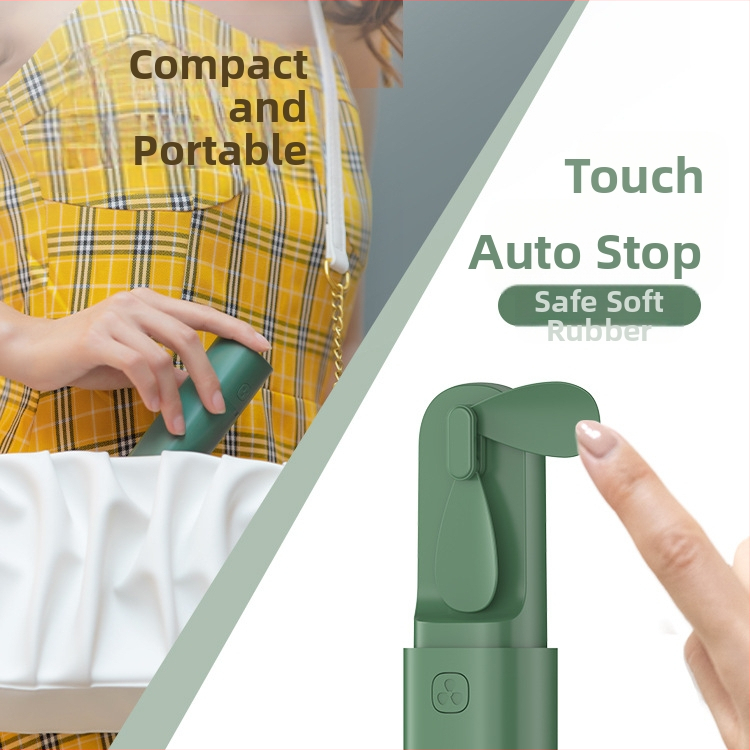 Ručný stolný malý ventilátor, nabíjateľný, ultra tichý, kancelársky, študentský, mini prenosný, prenosný, veľký vietor