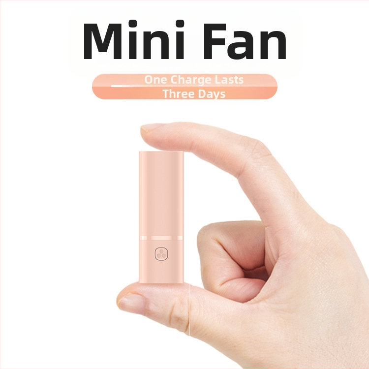 Kézi asztali kis ventilátor újratölthető, ultra csendes irodai diákosztályú mini hordozható, hordozható, nagy szél