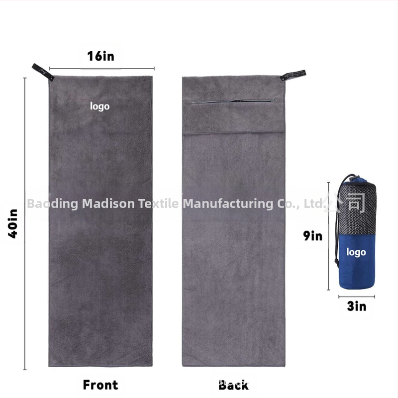 Трансгранична фитнес кърпа, абсорбираща потта, фитнес кърпа, възглавница, кърпа за избърсване на потта, бързосъхнеща кърпа, мека удебелена спортна кърпа на едро