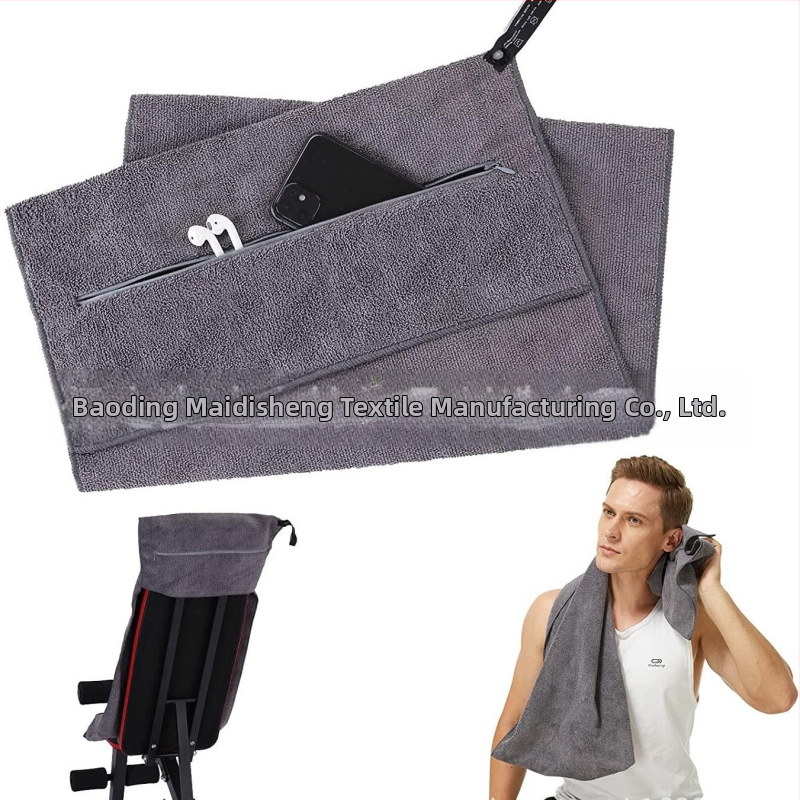 Трансгранична фитнес кърпа, абсорбираща потта, фитнес кърпа, възглавница, кърпа за избърсване на потта, бързосъхнеща кърпа, мека удебелена спортна кърпа на едро