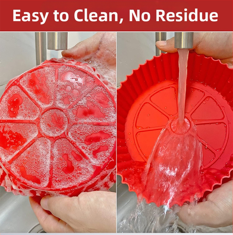 Силиконова подложка за печене от Amazon Нова силиконова подложка за фритюрник Силиконова подложка за пържене на въздух Силиконова подложка за печене