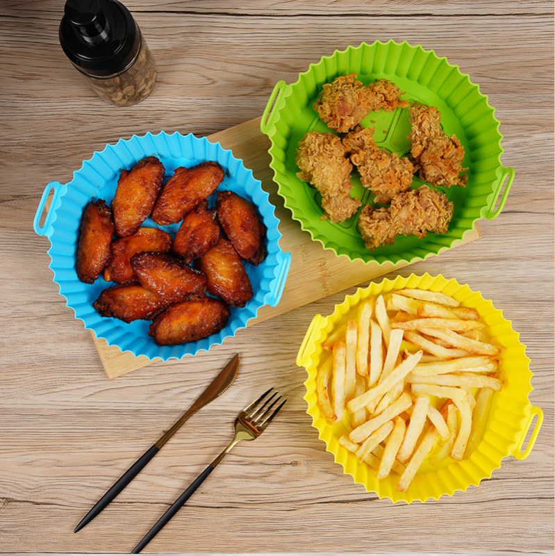 Amazoni uus silikoonist küpsetusnõu padi õhufritüüri silikoonist pott õhufritüüritud pott padi silikoonist küpsetusnõud