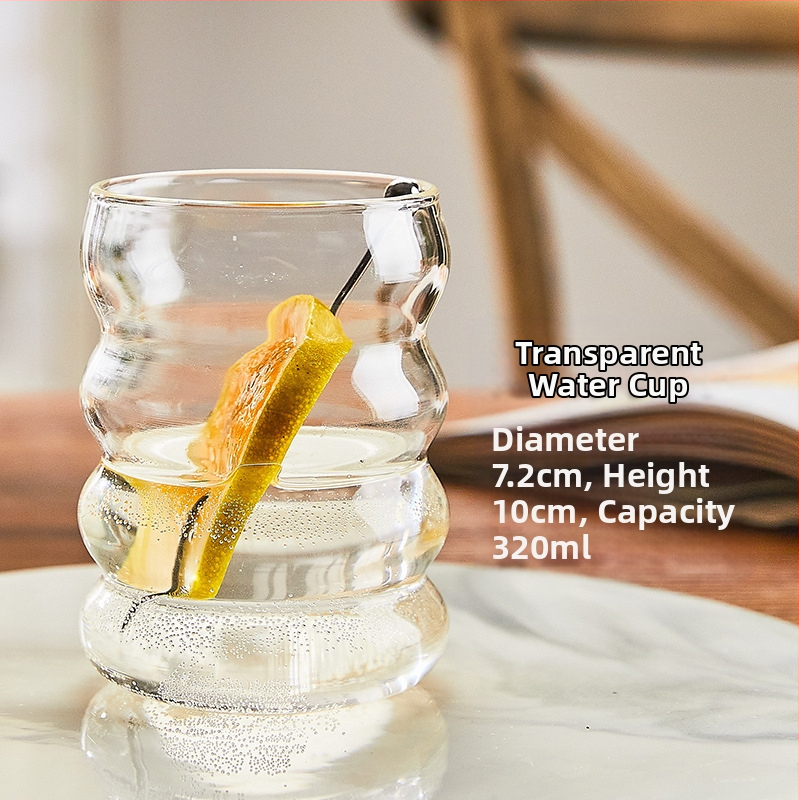 Hulgimüük lainepapist klaasist tass kohvipiima tass majapidamises mikrolaineahju küte armas röövik tass rõngas tass