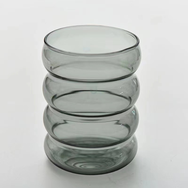 Hulgimüük lainepapist klaasist tass kohvipiima tass majapidamises mikrolaineahju küte armas röövik tass rõngas tass