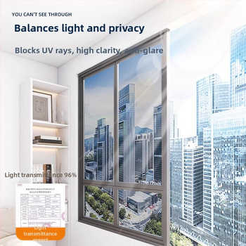 Αντηλιακή μεμβράνη θερμομόνωσης, αυτοκόλλητο γυαλιού παραθύρου, αντιηλιακή, σκίαση μπαλκονιού, μονόδρομη μεμβράνη προστασίας από τον ήλιο