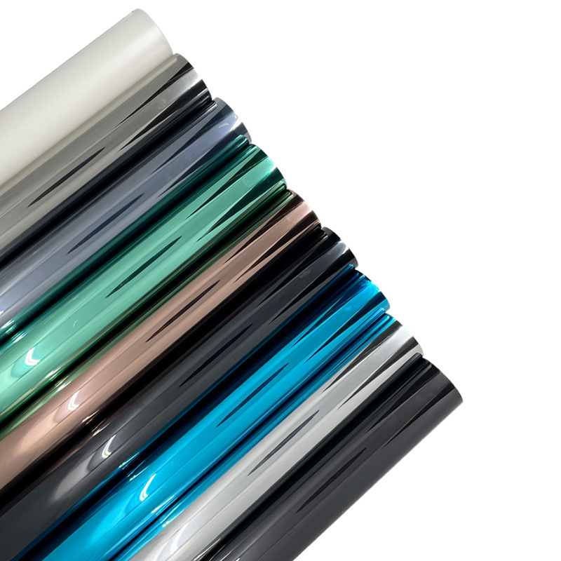 Αντηλιακή μεμβράνη θερμομόνωσης, αυτοκόλλητο γυαλιού παραθύρου, αντιηλιακή, σκίαση μπαλκονιού, μονόδρομη μεμβράνη προστασίας από τον ήλιο