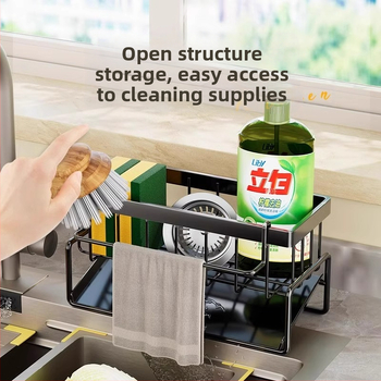 Virtuvės laikymo lentynėlė, skudurų laikymo lentynėlė, nusausinimo lentynėlė, be perforatoriaus, buitinė prieskonių lentynėlė, kriauklės maišytuvas, kriauklės artefaktas