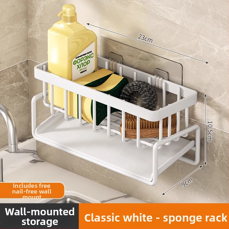 Virtuvės laikymo lentynėlė, skudurų laikymo lentynėlė, nusausinimo lentynėlė, be perforatoriaus, buitinė prieskonių lentynėlė, kriauklės maišytuvas, kriauklės artefaktas