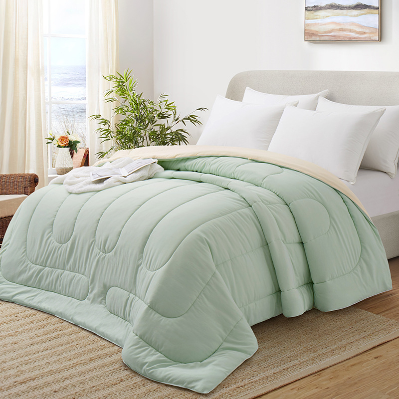 A klasės minkšta ir itin lengva ledo šilko vasarinė antklodė, vientisa spalva, su oro kondicionieriumi, skalbiama skalbimo mašinoje, pavasario ir rudens antklodė, vėsinanti buitinė antklodė