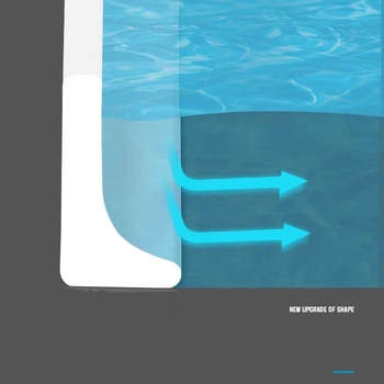 Vandenį sulaikanti vonios kambario tualeto vandens blokavimo plėvelė virtuvės kriauklės durų grindų vandeniui atspari sausam ir šlapiam atskyrimui lipni juostelė