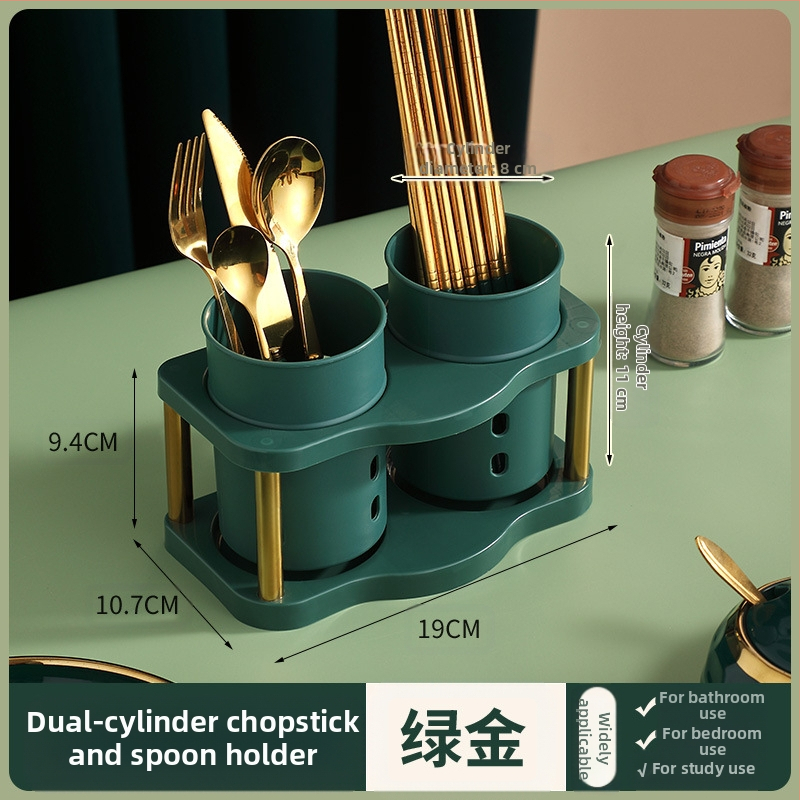 Populaarne noahoidja, söögipulkade toru, multifunktsionaalne köögiriiul, nugade ja kahvlite hoiuriiul