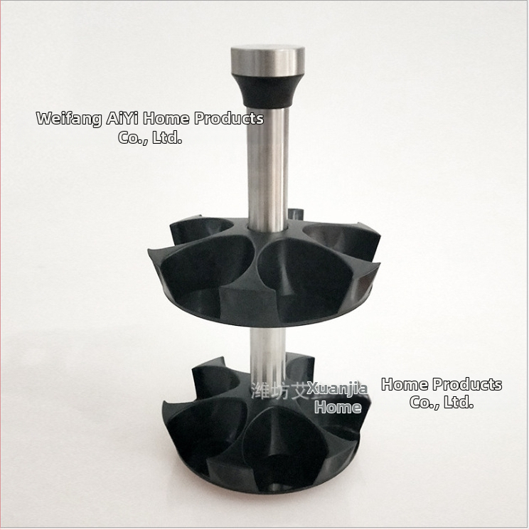 Virtuvės reikmenys Stiklinis prieskonių butelis Besisukantis rinkinys Nerūdijančio plieno prieskonių indelis Prieskonių indelis Prieskonių butelių stovas Prieskonių dėžutė