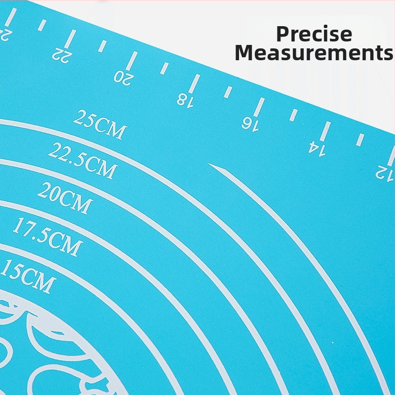 Силиконова подложка за месене с трансгранична употреба, удебелена изолирана силиконова подложка, инструменти за месене и печене с хранителен клас