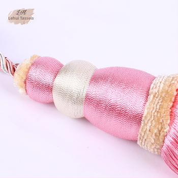 Κουρτίνα κρεμαστή μπάλα κριθάρι μπάλα κολοκύθα κρεμαστή ακίδα κουρτίνα λουράκι αξεσουάρ σχοινιού κατασκευαστές spot χονδρικής