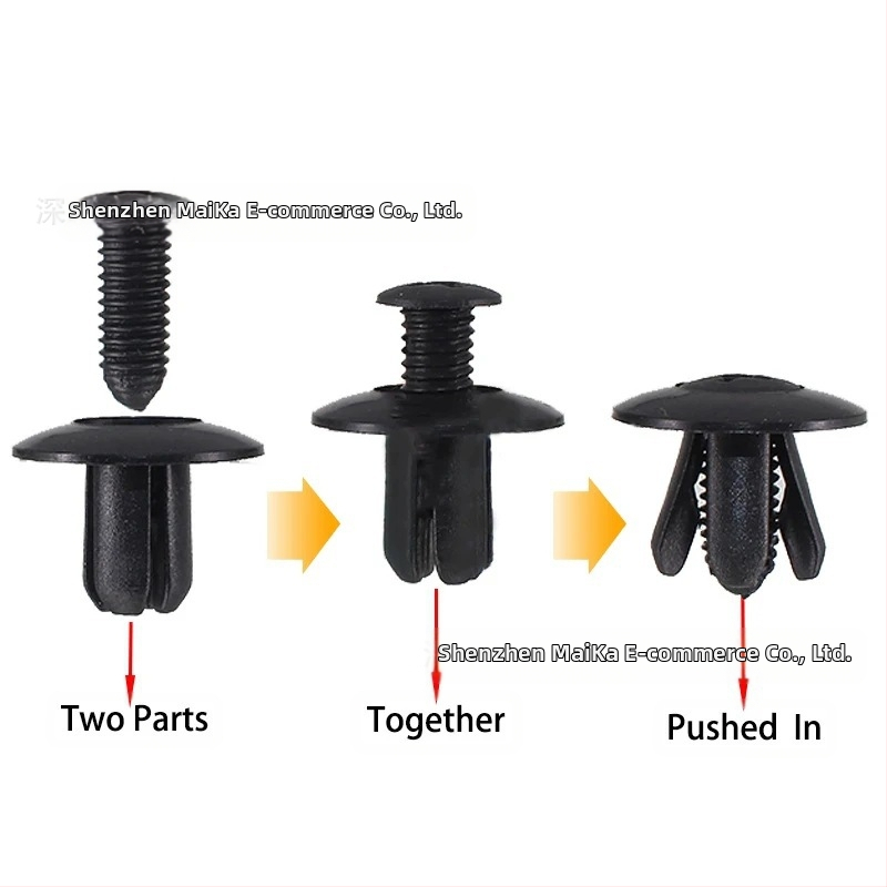 Универсална катарама за кола, вътрешна част на багажника, пластмасова скоба за разширяване на калника