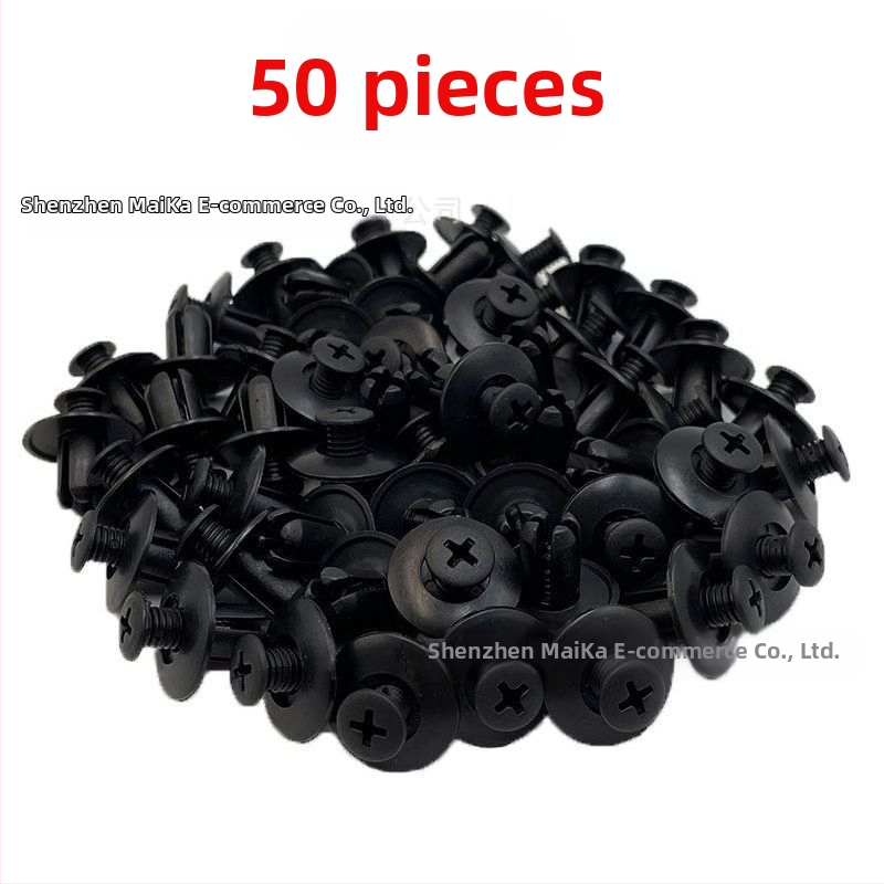 Universāla automašīnas sprādzes salona paneļa bagāžnieka plastmasas izplešanās skrūvju klipsis Fender Fender sprādze