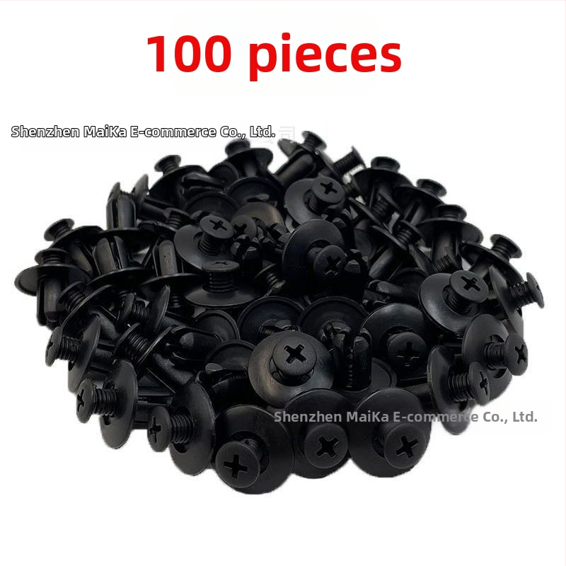 Universāla automašīnas sprādzes salona paneļa bagāžnieka plastmasas izplešanās skrūvju klipsis Fender Fender sprādze